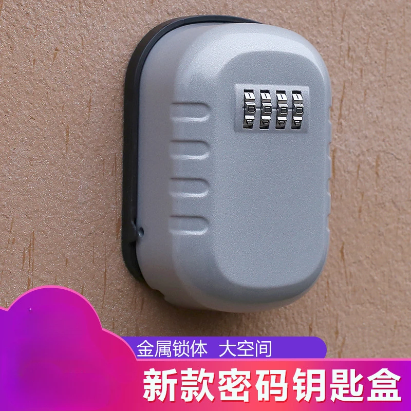 Кодовый замок Коробка для ключей Черный Серый Настенный декоративный ящик для ключей Кодовый замок
Кодовый замок Коробка для ключей Черный Серый Настенный декоративный ящик для ключей Кодовый замок