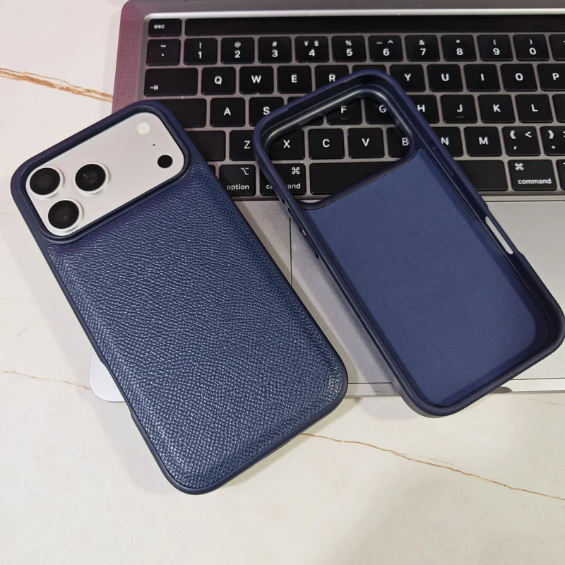 Premium Epsom Leather Phone Case for iPhone 17/16/15/14/13 Pro Max Shockproof Elegant Bumper Cover Fashion Accessory
Premium Epsom Leather Phone Case for iPhone 17/16/15/14/13 Pro Max Shockproof Elegant Bumper Cover Fashion Accessory