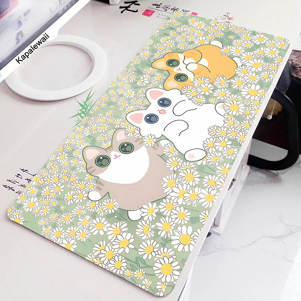 Kawaii Cute Cat Large Mouse Pad Natural Rubber PC Mousepad Gaming Mouse Mat Locking Edge Desk Mat Big Computer Keyboard Pads
Kawaii Cute Cat Large Mouse Pad Natural Rubber PC Mousepad Gaming Mouse Mat Locking Edge Desk Mat Big Computer Keyboard Pads