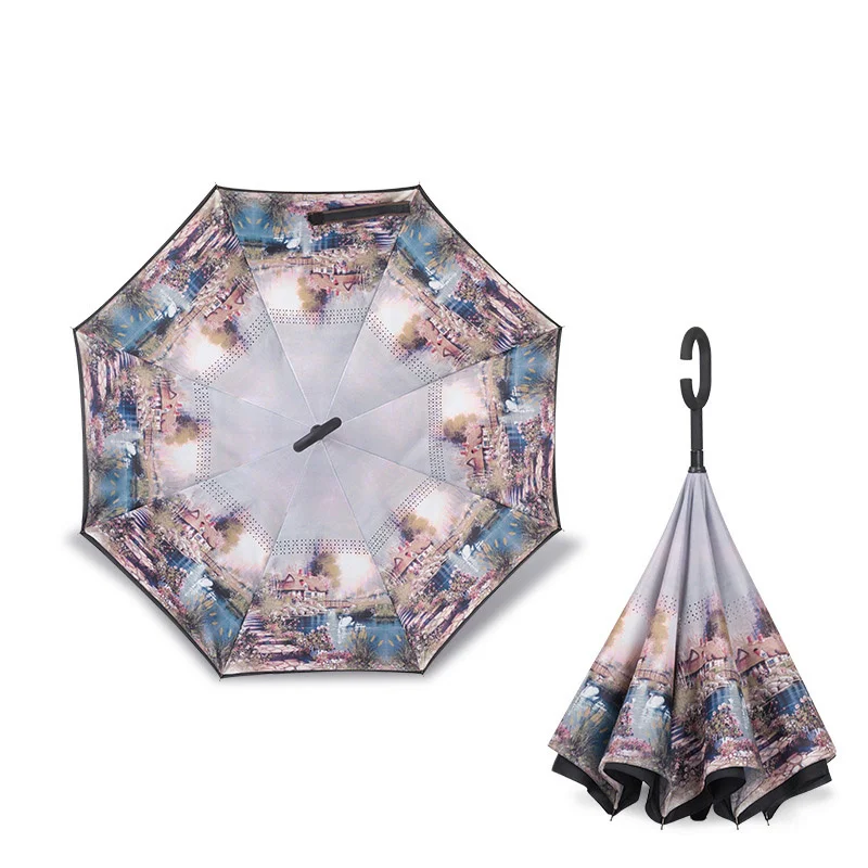 Folding Golf Long Shank Double Umbrella Windproof Umbrellas Women Reverse C-Hook Umbrellas Abstract For Car Windproof New
Folding Golf Long Shank Double Umbrella Windproof Umbrellas Women Reverse C-Hook Umbrellas Abstract For Car Windproof New