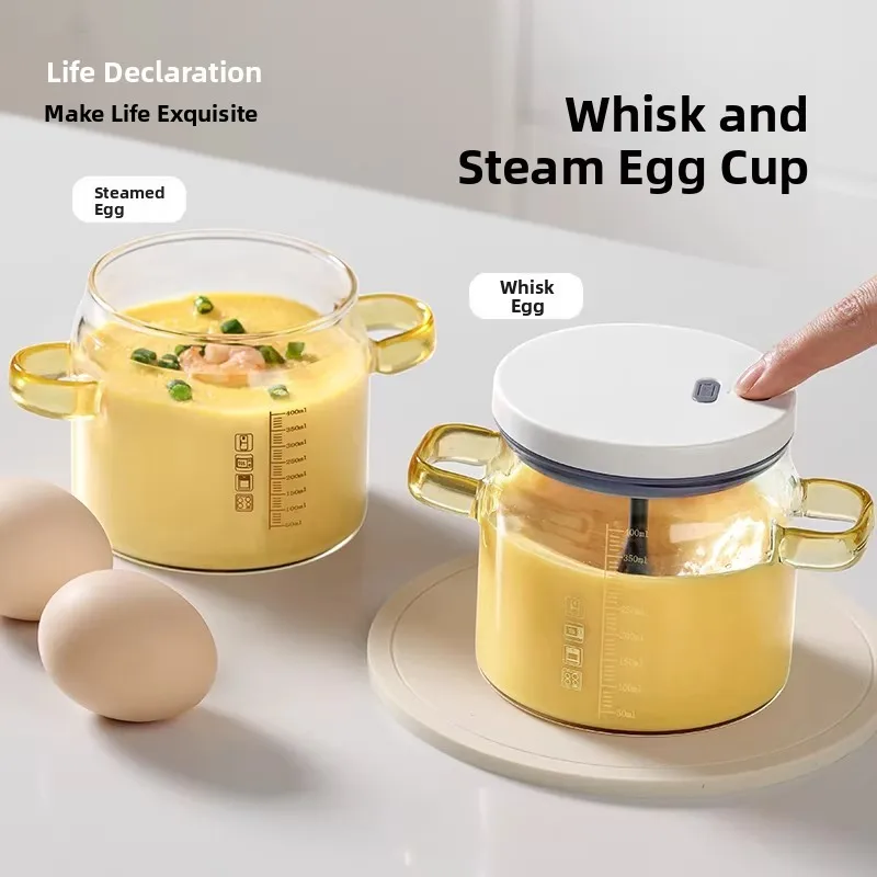 Hoinvaet Automatic Egg Beater Multifunctional Cream Whisk Egg Breaking Mixer Cup Perfect Kitchen Tool for Cooking And Baking
Hoinvaet Automatic Egg Beater Multifunctional Cream Whisk Egg Breaking Mixer Cup Perfect Kitchen Tool for Cooking And Baking