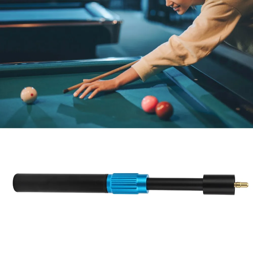 Aluminum Alloy Billiard Extension Cue 9 Inch Telescopic Snooker Cue Extension Adjustable Length Cue Extender
Aluminum Alloy Billiard Extension Cue 9 Inch Telescopic Snooker Cue Extension Adjustable Length Cue Extender