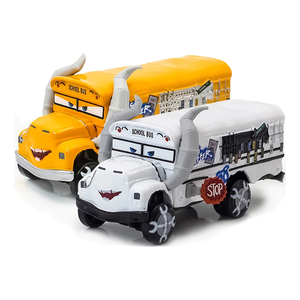 Original Disney Pixar Car Toys Crazy Miss Fritter School Bus Metal Diecasting 1:55 Scale Toy Car Model Children's Birthday Gifts
Original Disney Pixar Car Toys Crazy Miss Fritter School Bus Metal Diecasting 1:55 Scale Toy Car Model Children's Birthday Gifts