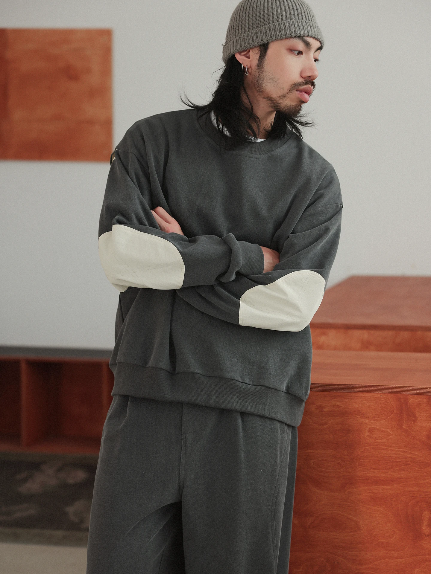 Мужская хлопковая толстовка Noears Autumn Vintage Deep Ey свободного кроя с круглым вырезом, в стиле пэчворк, с японским дизайном, с длинными рукавами, без застежек
Мужская хлопковая толстовка Noears Autumn Vintage Deep Ey свободного кроя с круглым вырезом, в стиле пэчворк, с японским дизайном, с длинными рукавами, без застежек