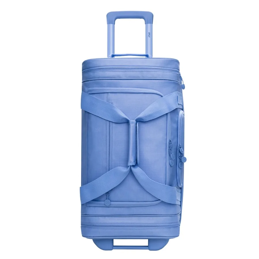 22" Drop Bottom Wheeled Duffel Bag with Telescopic Handle Frost Blue
22" Drop Bottom Wheeled Duffel Bag with Telescopic Handle Frost Blue