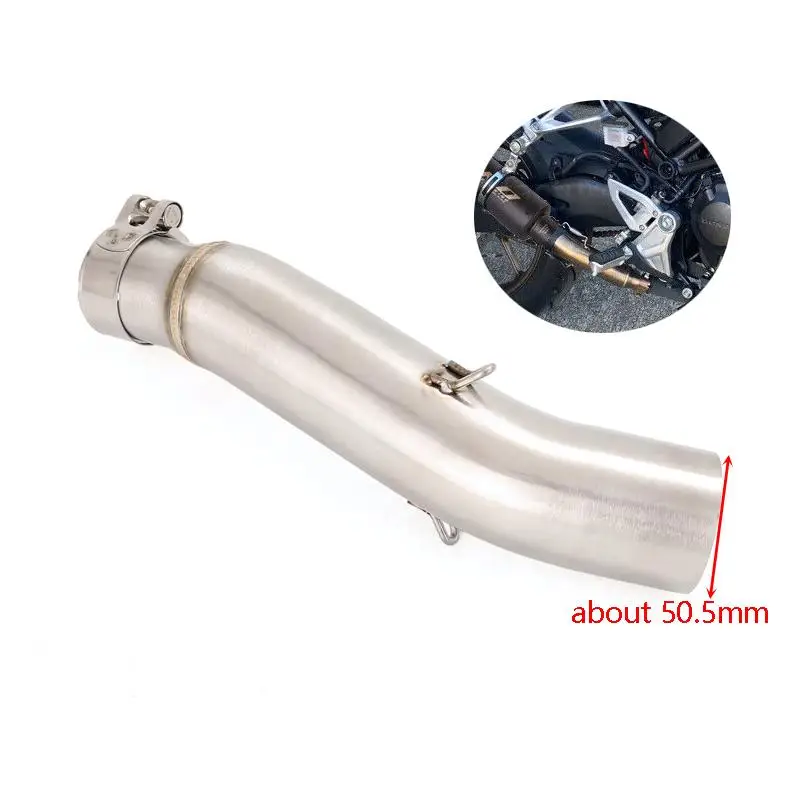 Middle Link Pipe For Honda CBR300R CB300F 2020-2025 CB300R CB250R 2018-2025 Motorcycle Exhaust System 51mm Stainless Steel
Middle Link Pipe For Honda CBR300R CB300F 2020-2025 CB300R CB250R 2018-2025 Motorcycle Exhaust System 51mm Stainless Steel