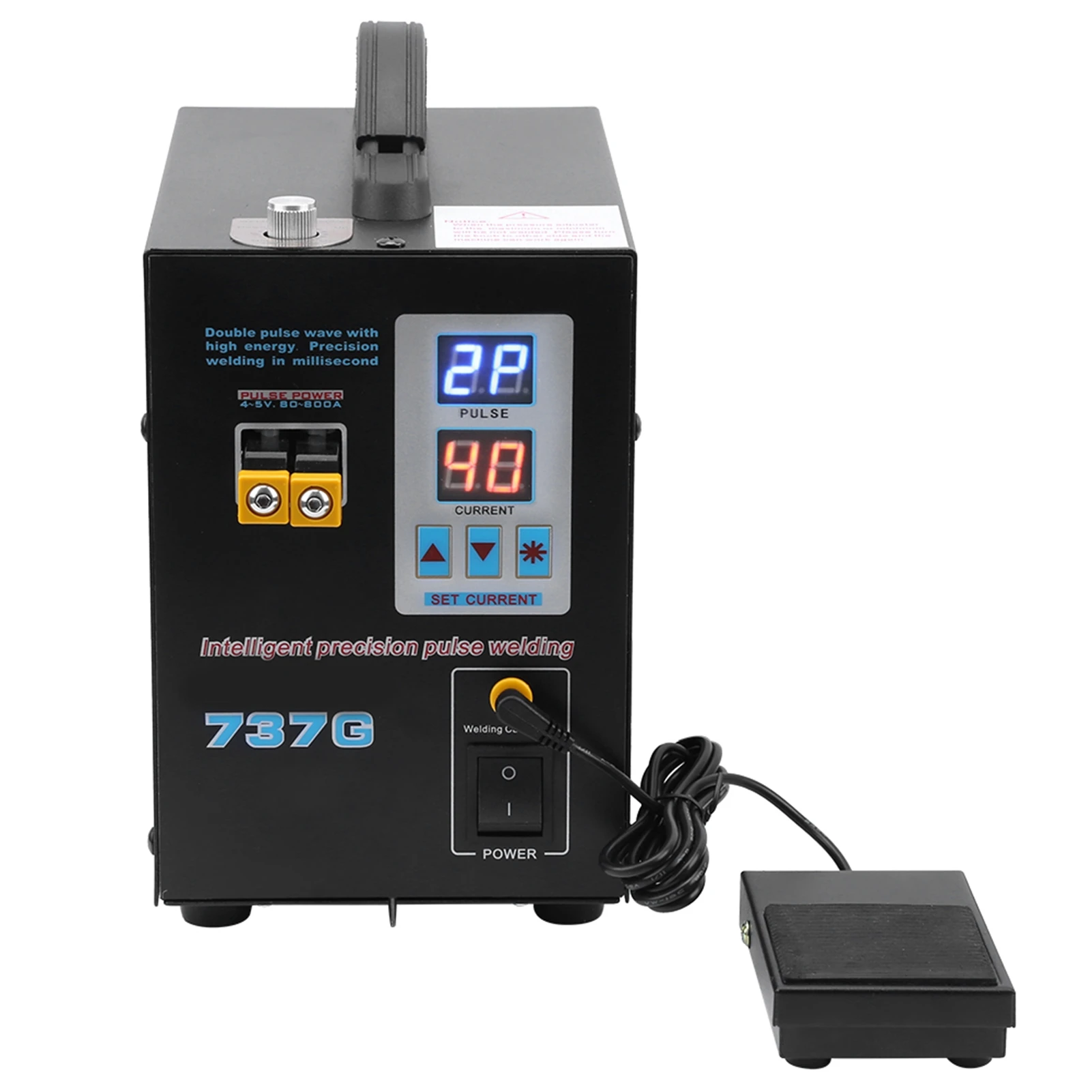 Импульсный точечный сварочный аппарат с двойным режимом сварки, сварочный аппарат для припоя, электронные инструменты SUNKKO737G, электронные сварочные инструменты
Импульсный точечный сварочный аппарат с двойным режимом сварки, сварочный аппарат для припоя, электронные инструменты SUNKKO737G, электронные сварочные инструменты