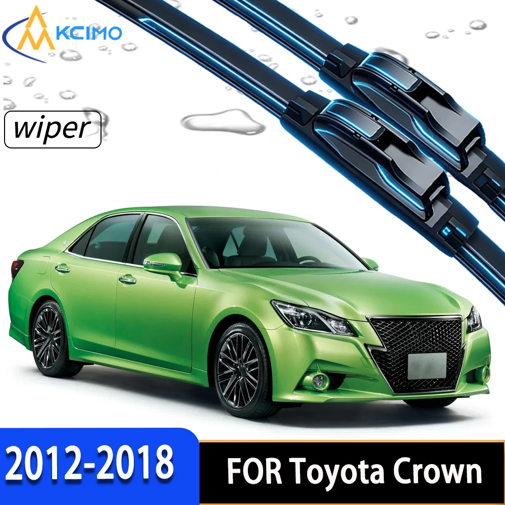 Premium Front Wiper Blades with Durable Rubber, Stable All-Weather Wiping for Toyota Crown S210 2012-2018
Premium Front Wiper Blades with Durable Rubber, Stable All-Weather Wiping for Toyota Crown S210 2012-2018