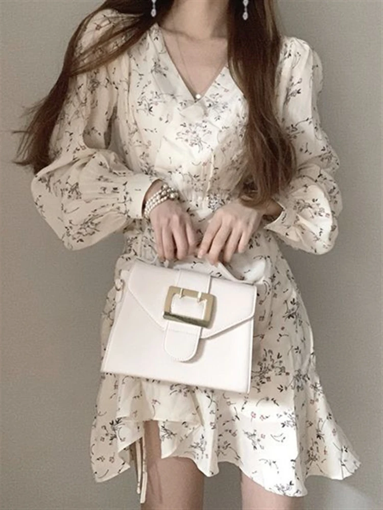 Designer Dresses for Women Clothes Femme Print Floral Chiffon Dress Woman Robe V Neck Mini Vestido Feminino 2022 Spring Autumn
Designer Dresses for Women Clothes Femme Print Floral Chiffon Dress Woman Robe V Neck Mini Vestido Feminino 2022 Spring Autumn