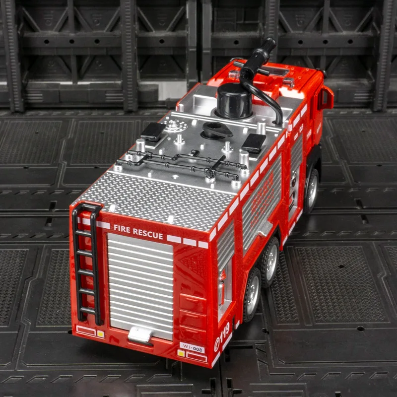 1:50 Simulation Fire Rescue Ladder Car Alloy Model doors on both sides that can be opened has simulated sound and lighting
1:50 Simulation Fire Rescue Ladder Car Alloy Model doors on both sides that can be opened has simulated sound and lighting