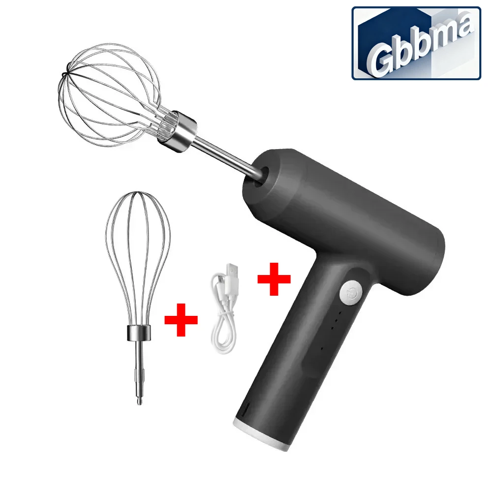 GBBMA Cordless Electric Milk Frother Hand Mixer Whisk, USB 3 Speeds Handheld Milk Foamer for Coffee Cappuccino Mini Blender
GBBMA Cordless Electric Milk Frother Hand Mixer Whisk, USB 3 Speeds Handheld Milk Foamer for Coffee Cappuccino Mini Blender