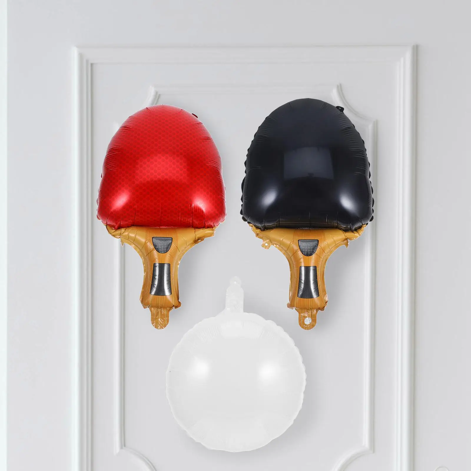 3pcs Pingpong Balloons Table Tennis Racket Party Prop Balls Aluminum Film Decorations Sports Event Accessories Festive Supplies
3pcs Pingpong Balloons Table Tennis Racket Party Prop Balls Aluminum Film Decorations Sports Event Accessories Festive Supplies