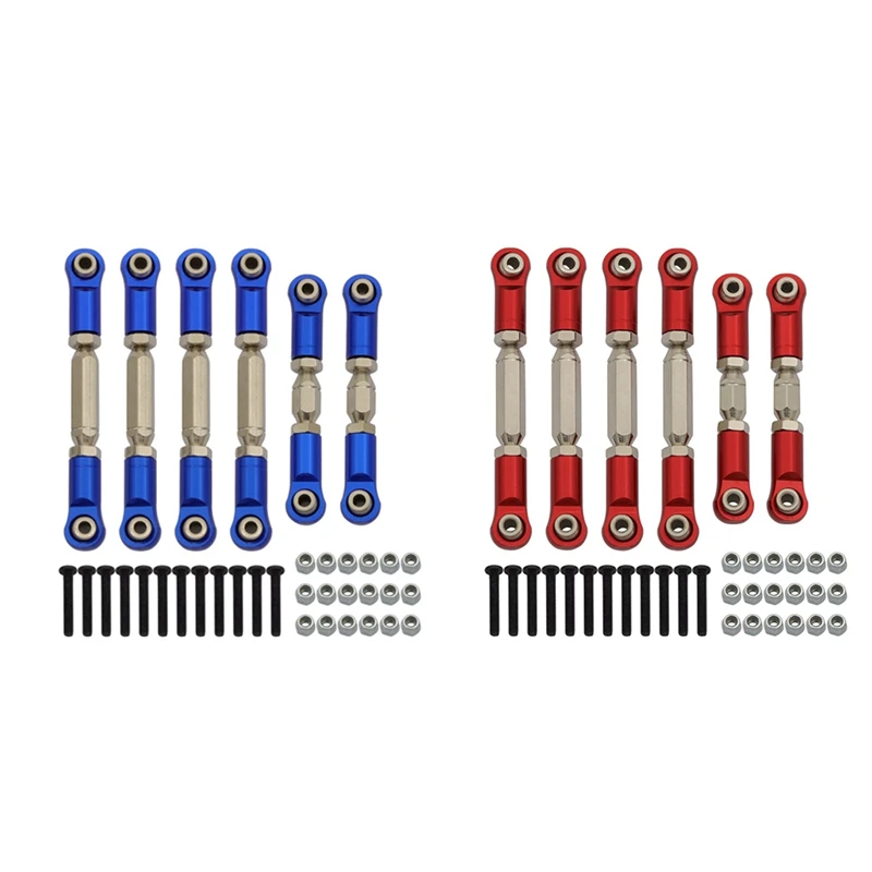 Metal Tie Rods Linkage Links Set For 1/10 Arrma Granite SENTON VORTEKS Typhon Big Rock RC Car Upgrade Parts
Metal Tie Rods Linkage Links Set For 1/10 Arrma Granite SENTON VORTEKS Typhon Big Rock RC Car Upgrade Parts
