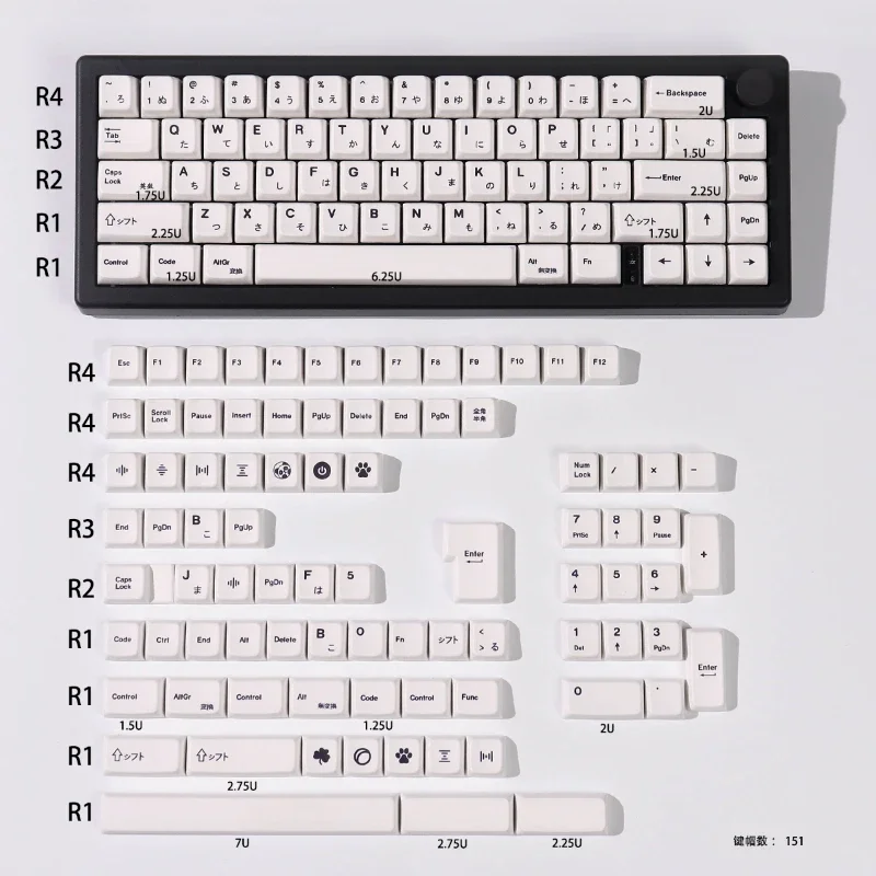 Минималистичные белые японские колпачки для клавиш на заказ PBT MDA Profile Keycap Милый мультфильм аниме Point Key Cap для игровой механической клавиатуры
Минималистичные белые японские колпачки для клавиш на заказ PBT MDA Profile Keycap Милый мультфильм аниме Point Key Cap для игровой механической клавиатуры