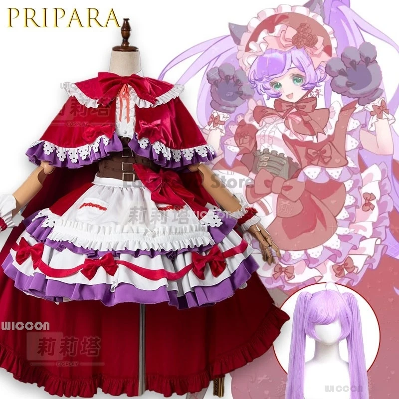 Аниме для взрослых PriPara Manaka Lala, 10-летие, сказочный принт, Красная Шапочка, сексуальные аксессуары для косплея
Аниме для взрослых PriPara Manaka Lala, 10-летие, сказочный принт, Красная Шапочка, сексуальные аксессуары для косплея