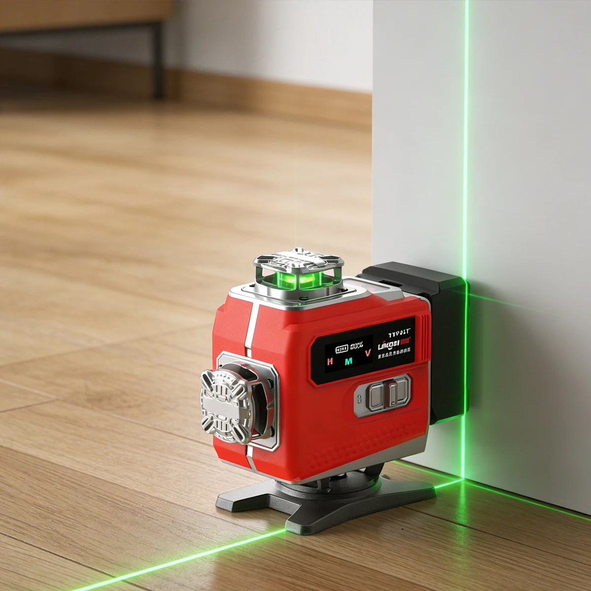 All-Purpose Red Laser Level Self-Leveling Strobe Flash Aluminum Alloy Base Touch Screen 3000/5000mAh for Precision Measuring
All-Purpose Red Laser Level Self-Leveling Strobe Flash Aluminum Alloy Base Touch Screen 3000/5000mAh for Precision Measuring