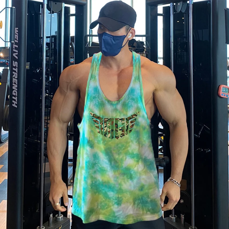 Summer Mens Gyms Fitness Bodybuilding Mesh Camouflage Tank Tops Stringer Singlet Vest Clothing Sleeveless shirts Muscle Male
Summer Mens Gyms Fitness Bodybuilding Mesh Camouflage Tank Tops Stringer Singlet Vest Clothing Sleeveless shirts Muscle Male