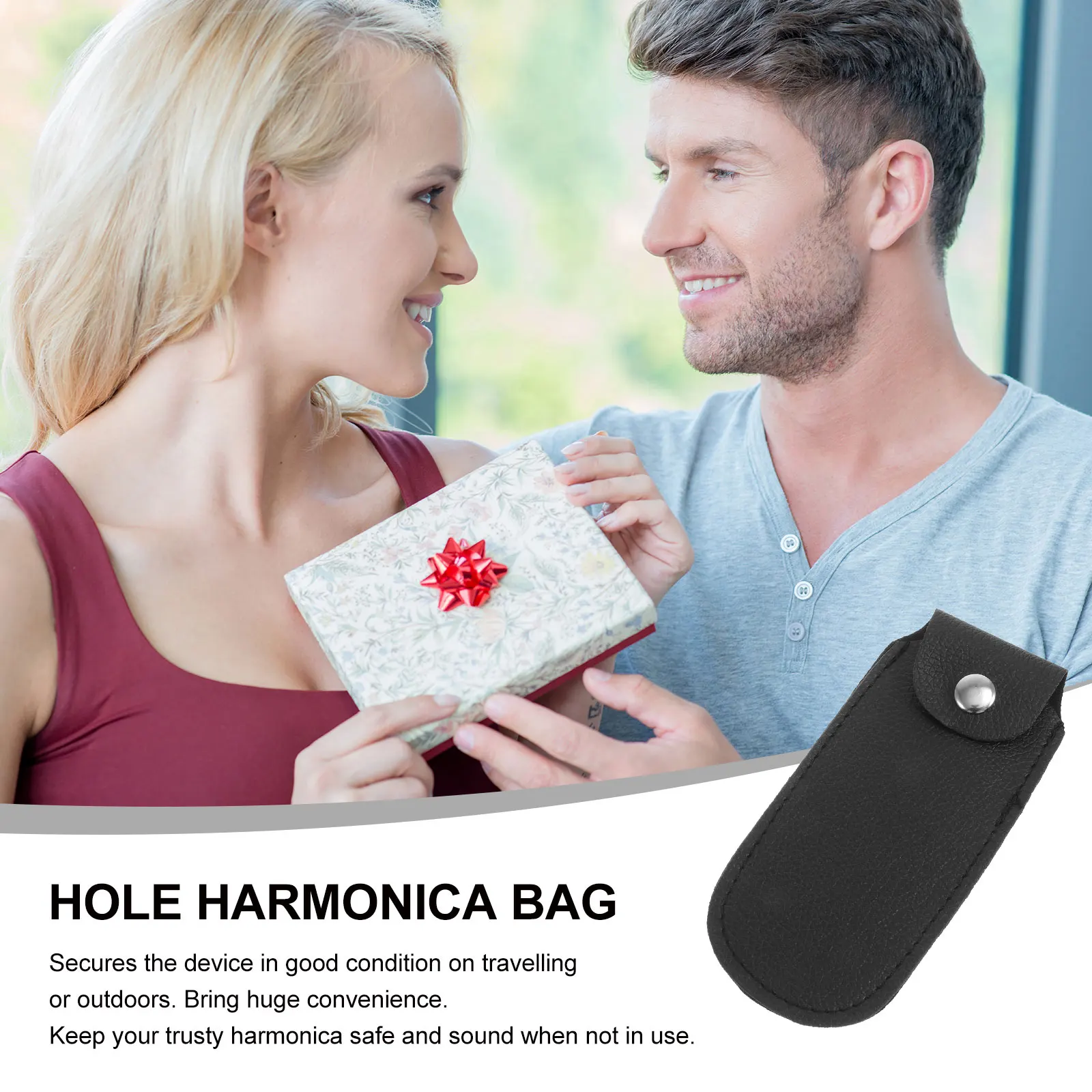 2pcs Harmonica Case 10 Hole Storage Pouch Durable Lightweight Portable Small Cover Musical Instrument Accessory
2pcs Harmonica Case 10 Hole Storage Pouch Durable Lightweight Portable Small Cover Musical Instrument Accessory