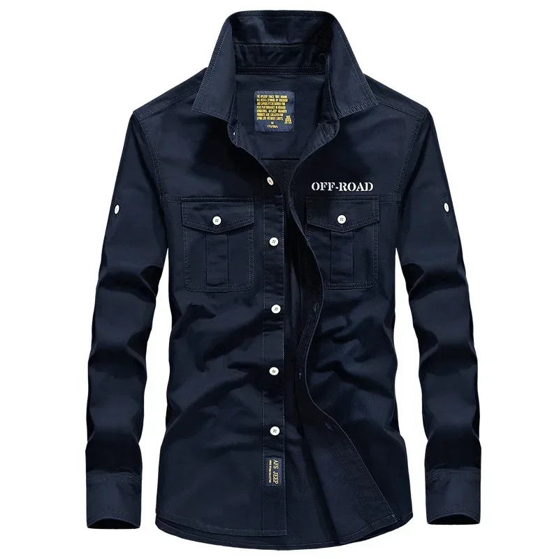 Plus Size 6XL Mens Military Shirts Men Casual Long Sleeve Cotton Slim Shirts Camisa Social Masculina Army Breathable Shirt
Plus Size 6XL Mens Military Shirts Men Casual Long Sleeve Cotton Slim Shirts Camisa Social Masculina Army Breathable Shirt