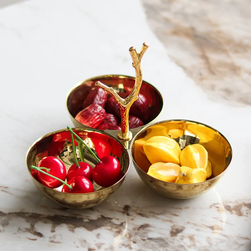 Three Grid Stainless Steel Bowl with Handle, Fruit Plate, Snack Platter, Dessert, Tableware, Party Decoration Storage Tray
Three Grid Stainless Steel Bowl with Handle, Fruit Plate, Snack Platter, Dessert, Tableware, Party Decoration Storage Tray
