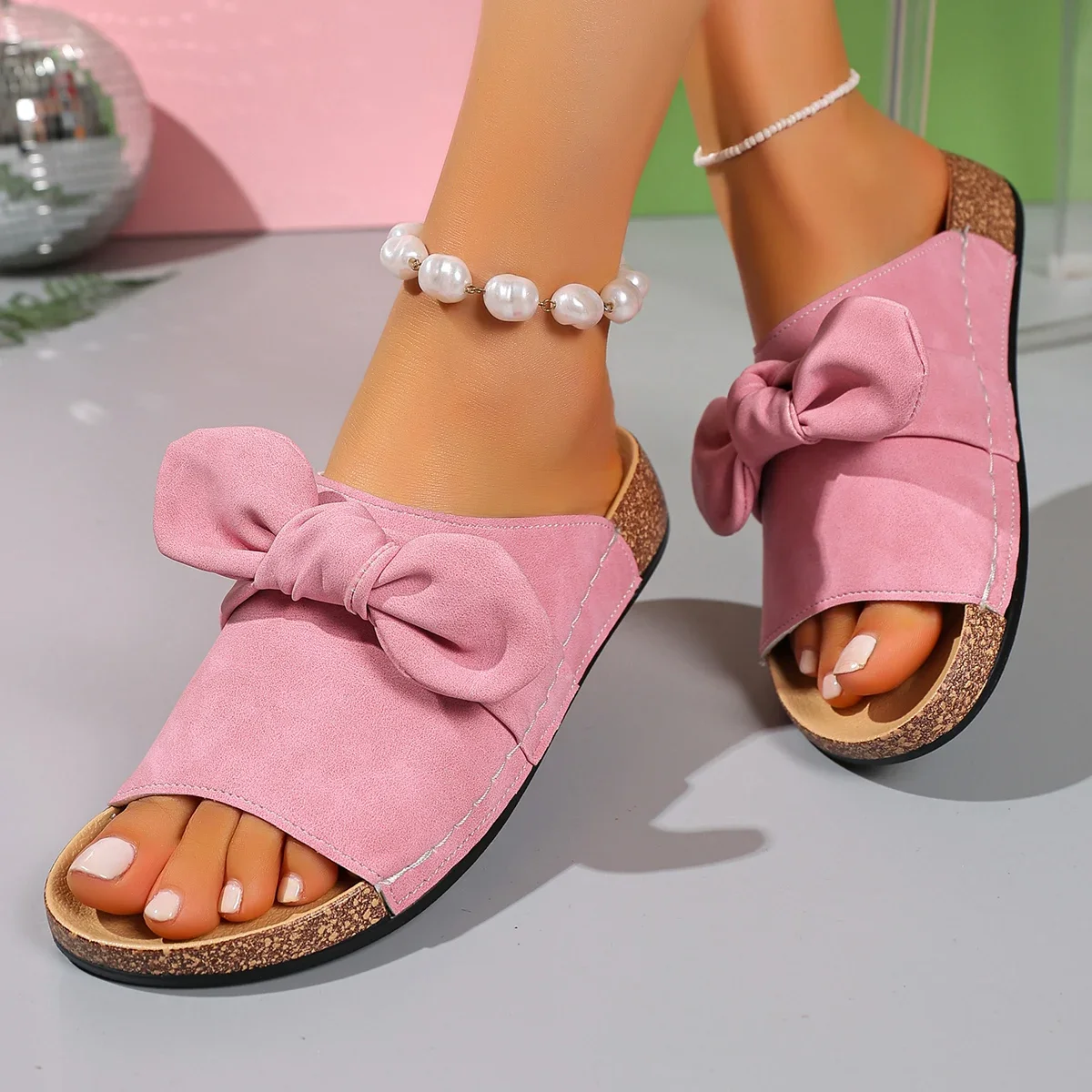 Women Flower Printing Slippers Fashion Casual Platform Slippers Beach Bis Size Cork Sandals Outdoor Designer Shoes Slides Women
Women Flower Printing Slippers Fashion Casual Platform Slippers Beach Bis Size Cork Sandals Outdoor Designer Shoes Slides Women