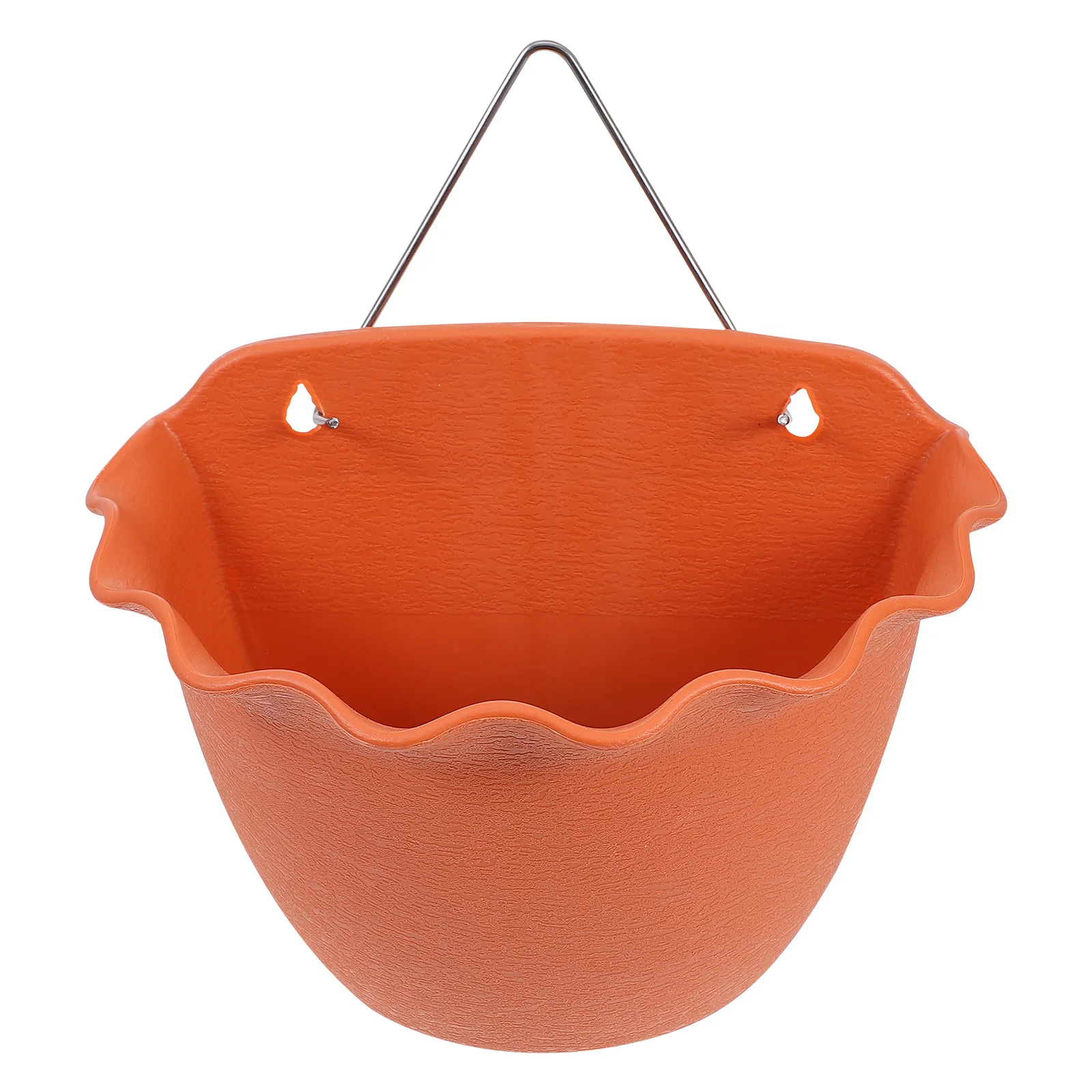 1pc Retro Painted Hanging Flower Basket Premium Plastic Wall Mount Planter For Balcony Garden Yard Outdoor Indoor Succulent
1pc Retro Painted Hanging Flower Basket Premium Plastic Wall Mount Planter For Balcony Garden Yard Outdoor Indoor Succulent