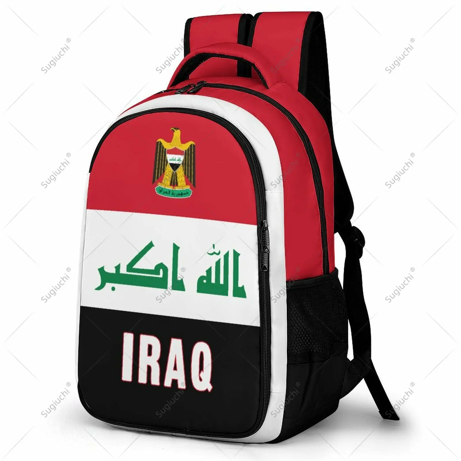 Backpack Iraq Flag Student Schoolbag Smart Business Travel Leisure Backpack Laptop Back Pack Unisex Bag
Backpack Iraq Flag Student Schoolbag Smart Business Travel Leisure Backpack Laptop Back Pack Unisex Bag