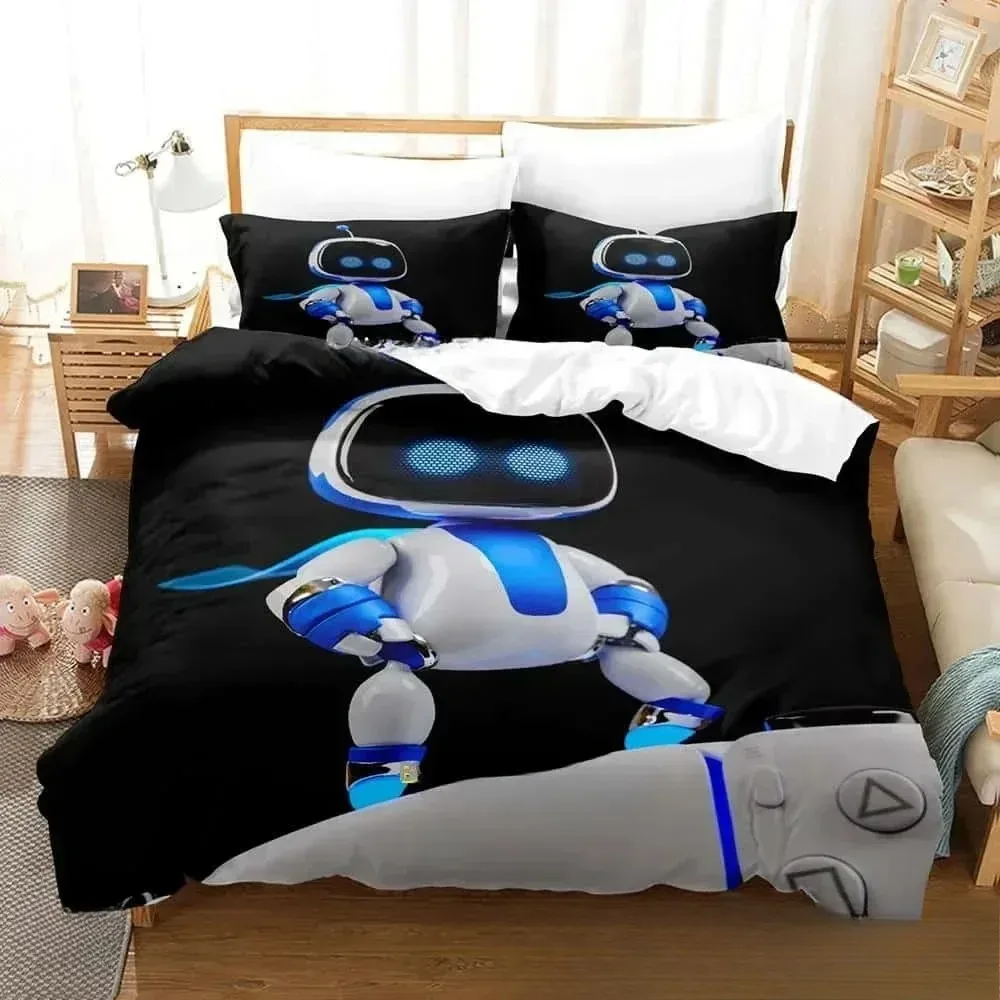 3D ASTRO BOT Cute Cartoon Bedding Set Duvet Set Single Double Bed King Size Bed Set Adult boys Bedroom Duvet Cover Pillow Case
3D ASTRO BOT Cute Cartoon Bedding Set Duvet Set Single Double Bed King Size Bed Set Adult boys Bedroom Duvet Cover Pillow Case