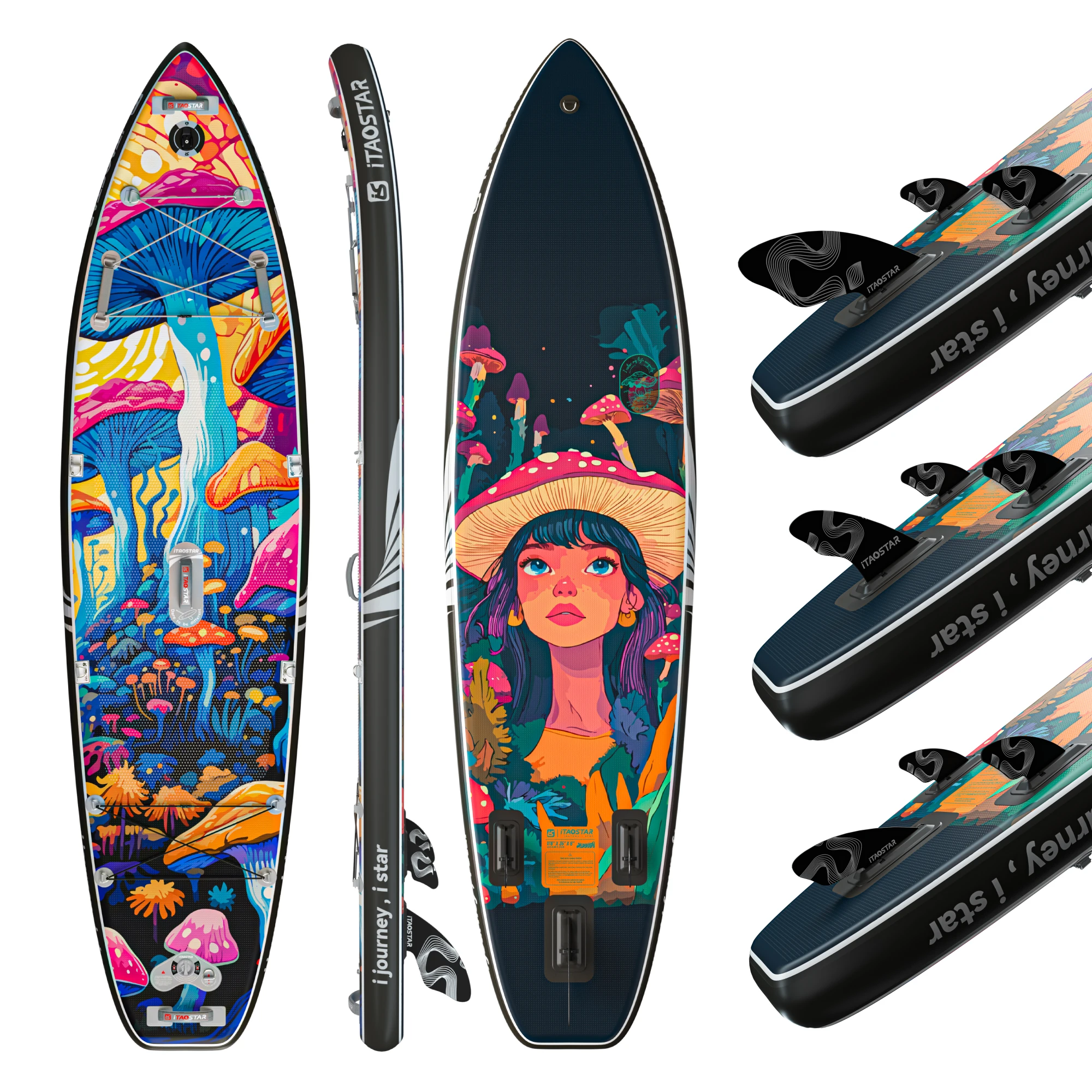 iTAOSTAR Novelty N02D 11'6"x35"x6" High Quality Inflatable ISUP Surf SUP Stand up Paddle Board Soft Board Paddle Surf Surfboard
iTAOSTAR Novelty N02D 11'6"x35"x6" High Quality Inflatable ISUP Surf SUP Stand up Paddle Board Soft Board Paddle Surf Surfboard