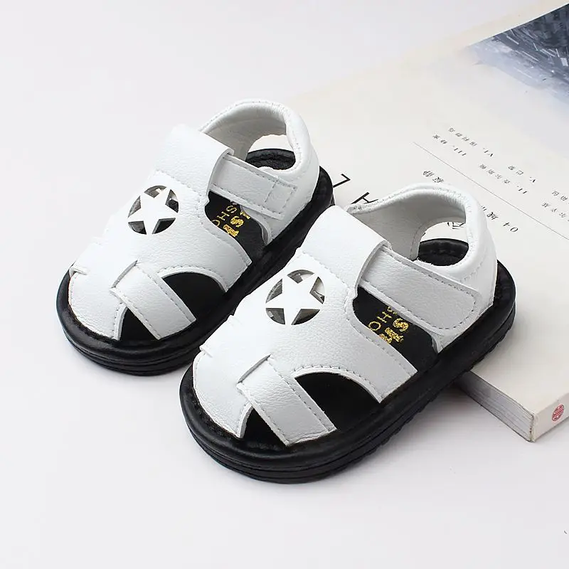 Summer New Baby Soft Sole Closed Toe Anti-Kick Sandals 0-2 Years Old Toddler Non-Slip Beach Shoes
Summer New Baby Soft Sole Closed Toe Anti-Kick Sandals 0-2 Years Old Toddler Non-Slip Beach Shoes