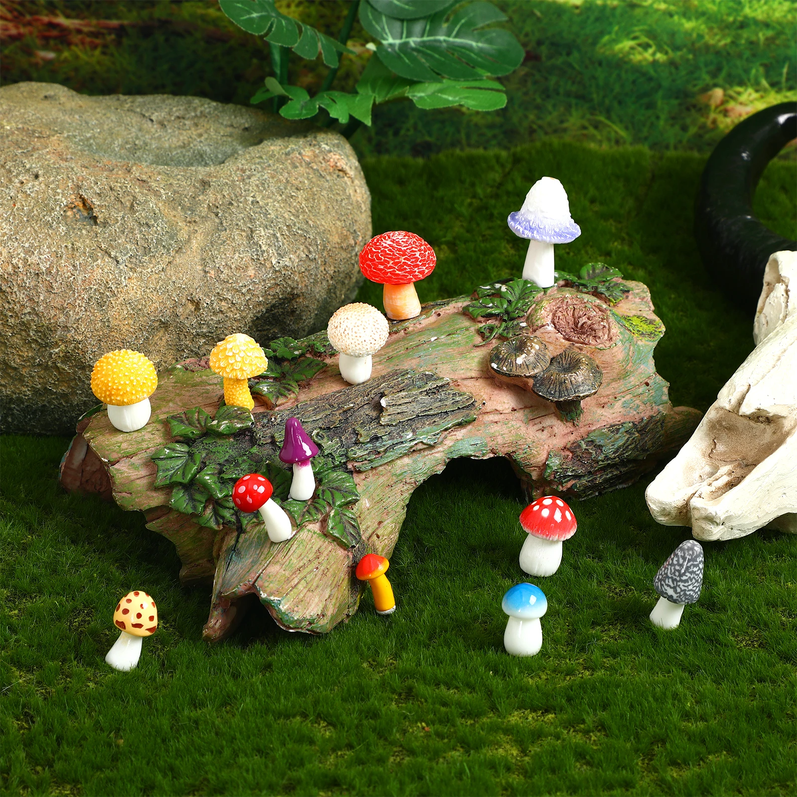 12pcs Resin Mushroom Figurines Mini Garden Decor Micro Landscape Decoration For Crafts Home Garden Statue Ornament
12pcs Resin Mushroom Figurines Mini Garden Decor Micro Landscape Decoration For Crafts Home Garden Statue Ornament