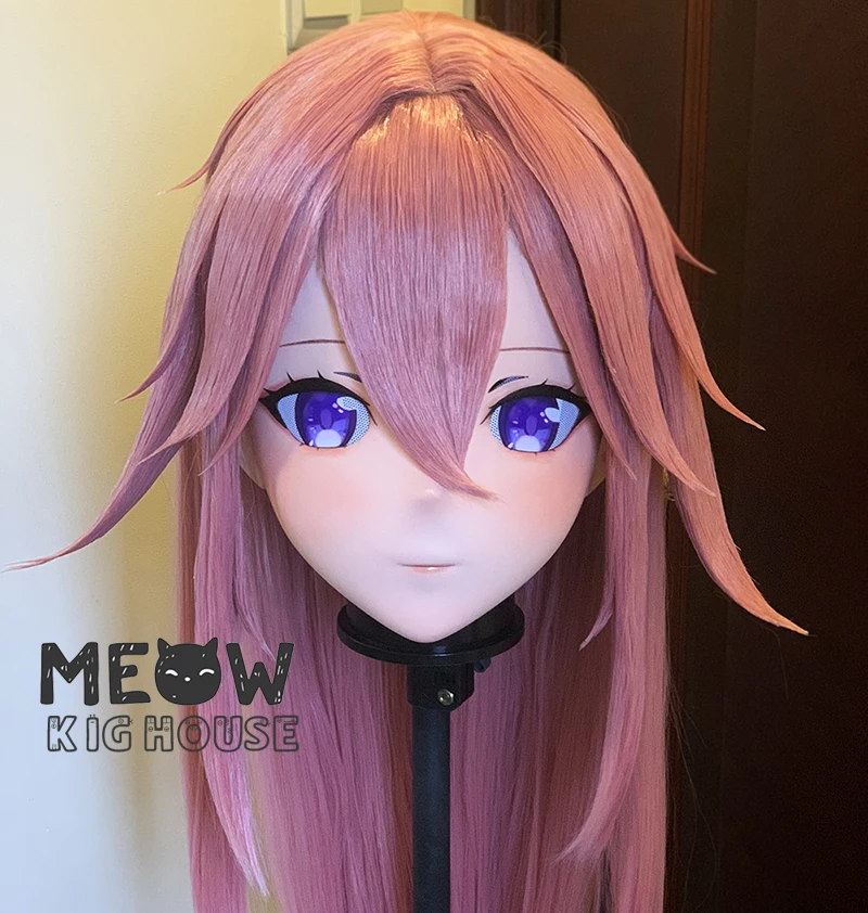 (MEO561) Customize Handmade Full Head Lockable Crossdress Male to Female Japanese Cartoon Anime Game Character Kigurumi Mask
(MEO561) Customize Handmade Full Head Lockable Crossdress Male to Female Japanese Cartoon Anime Game Character Kigurumi Mask