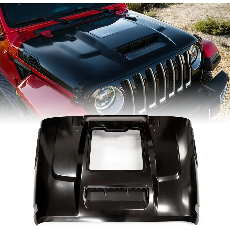 Xprite Heat Dispersion Steel Cowl Hood Vent - Functional Heat Extractor, Easy Install, Compatible with 2018+ Wrangler JL JL
Xprite Heat Dispersion Steel Cowl Hood Vent - Functional Heat Extractor, Easy Install, Compatible with 2018+ Wrangler JL JL
