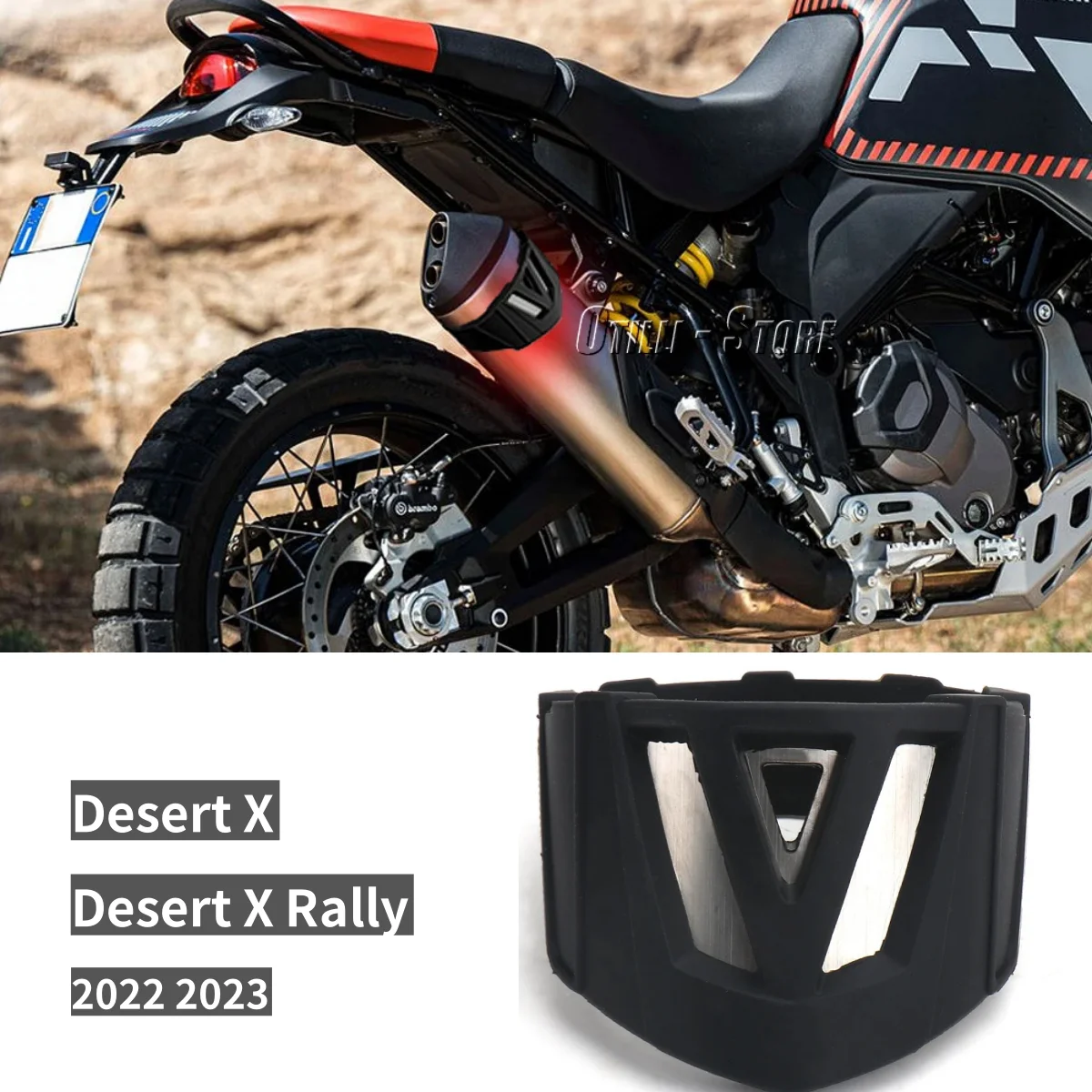 For Ducati DesertX Desert X Rally 2022 2023 Motorcycle Exhaust Pipe Protector Heat Shield Cover Guard Exhaust Muffler Protection
For Ducati DesertX Desert X Rally 2022 2023 Motorcycle Exhaust Pipe Protector Heat Shield Cover Guard Exhaust Muffler Protection