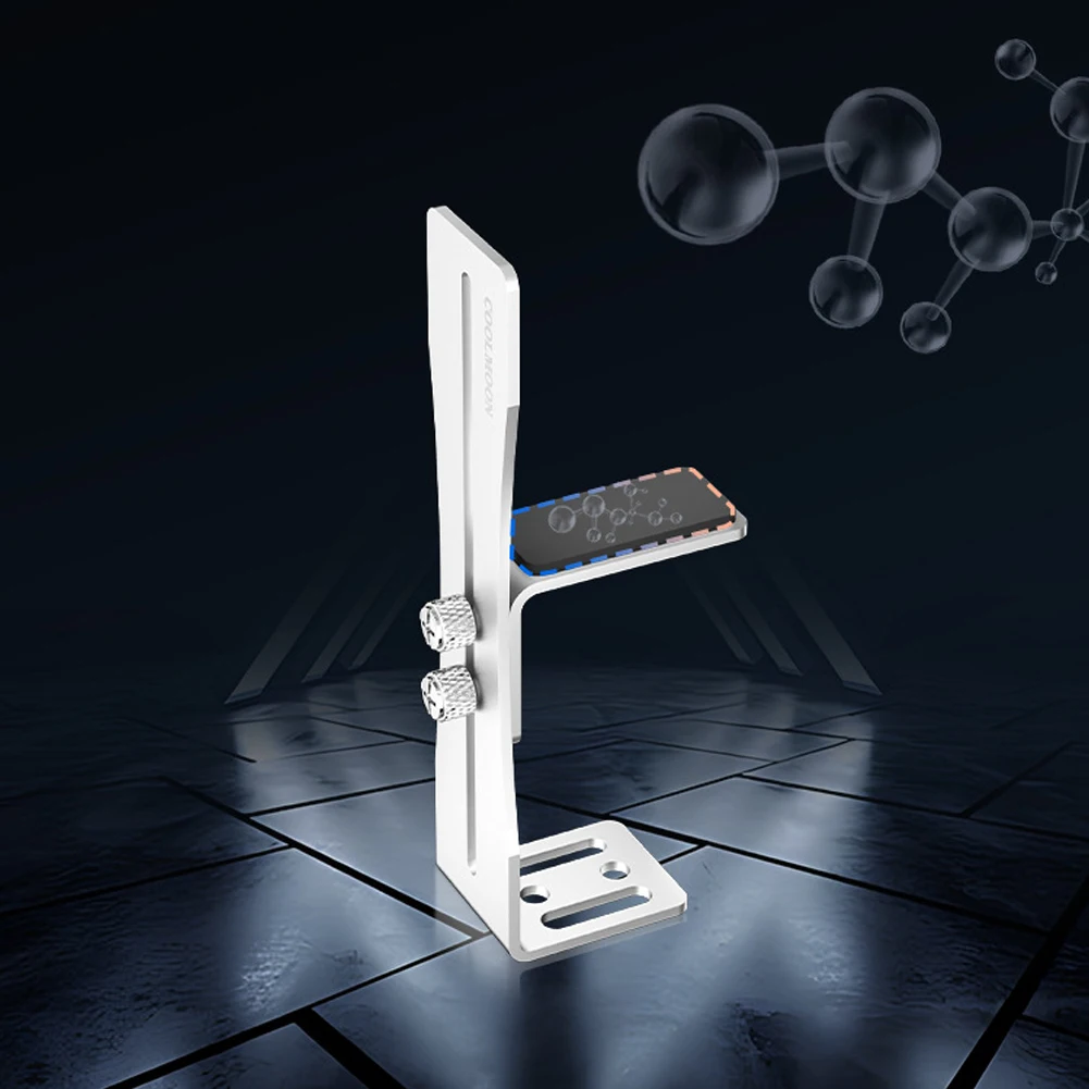 Держатель видеокарты компьютера Износостойкая опорная рамка видеокарты Нержавеющая стойка для поддержки видеокарты для положения вентилятора графического процессора
Держатель видеокарты компьютера Износостойкая опорная рамка видеокарты Нержавеющая стойка для поддержки видеокарты для положения вентилятора графического процессора