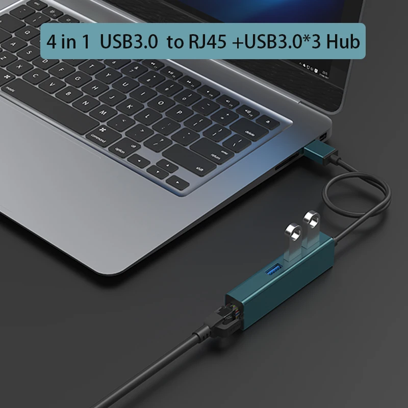 RJ-45 LAN Adapter USB3.0 HUB docking station Game Hub USB to Ethernet adapter Gigabit Splitter Adapter Converter 10/100/1000mbps
RJ-45 LAN Adapter USB3.0 HUB docking station Game Hub USB to Ethernet adapter Gigabit Splitter Adapter Converter 10/100/1000mbps