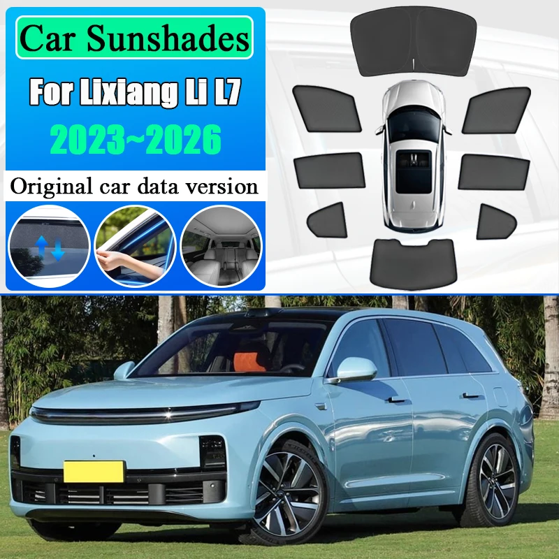 Солнцезащитная сетка для автомобиля Lixiang Li L7 2023-2026: защита от УФ-лучей, шторка для конфиденциальности, солнцезащитный козырек, автомобильные аксессуары
Солнцезащитная сетка для автомобиля Lixiang Li L7 2023-2026: защита от УФ-лучей, шторка для конфиденциальности, солнцезащитный козырек, автомобильные аксессуары