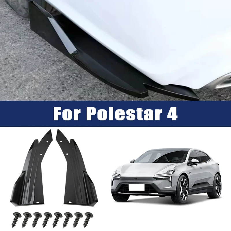 Car Rear Bumper Spoiler Lip Carbon Fiber Wing Trim Protection Anti-crash Diffuser Side Skirt Wrap Angle Splitter For Polestar 4
Car Rear Bumper Spoiler Lip Carbon Fiber Wing Trim Protection Anti-crash Diffuser Side Skirt Wrap Angle Splitter For Polestar 4