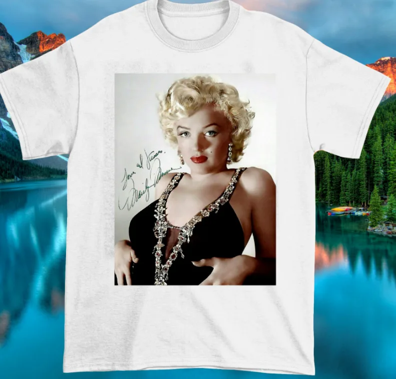 Футболка Marilyn Singned, новая односторонняя футболка, подарок папе, подарок маме
Футболка Marilyn Singned, новая односторонняя футболка, подарок папе, подарок маме