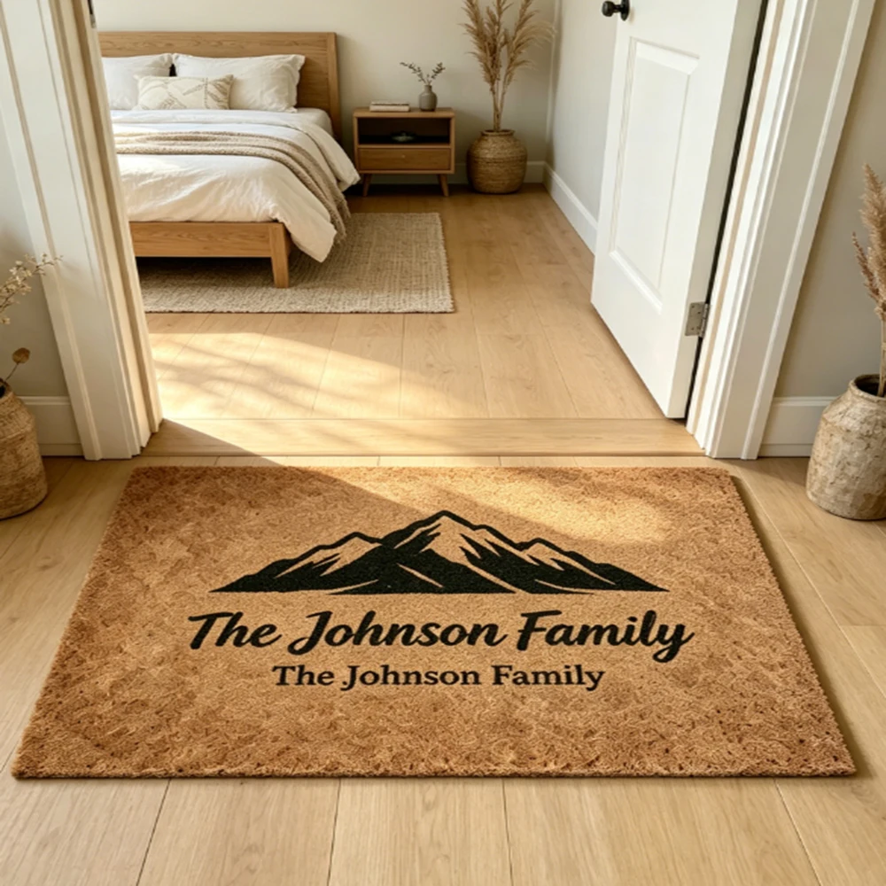Custom Soft Doormat Family Name Text Printed Mat Durable Bedroom Entrance Mat Entryway Decor Home Decor Seasonal Gift
Custom Soft Doormat Family Name Text Printed Mat Durable Bedroom Entrance Mat Entryway Decor Home Decor Seasonal Gift