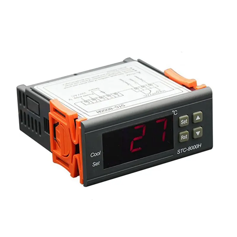 AB11-STC-8000H Seafood Machine Temperature Control Cold Storage Cabinet Thermostat Single Cooling Over Alarm
AB11-STC-8000H Seafood Machine Temperature Control Cold Storage Cabinet Thermostat Single Cooling Over Alarm