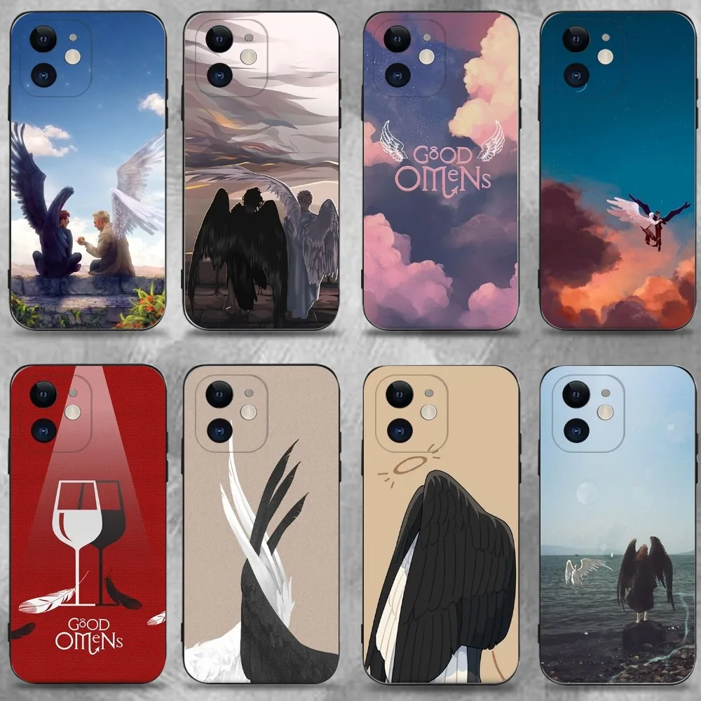 Good Omens TV Phone Case For iPhone 16,15,14,13,12,11 Plus,Pro Max,XS,X,XR,SE,Mini,8,7,Soft Silicone Black Cover
Good Omens TV Phone Case For iPhone 16,15,14,13,12,11 Plus,Pro Max,XS,X,XR,SE,Mini,8,7,Soft Silicone Black Cover