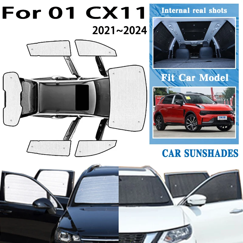Fit For Lynk & Co 01 CX11 2021 2022 2023 2024 Car Sunshades Cover Anti-UV Sunscreen Window Coverages Sunshades Auto Accessories
Fit For Lynk & Co 01 CX11 2021 2022 2023 2024 Car Sunshades Cover Anti-UV Sunscreen Window Coverages Sunshades Auto Accessories