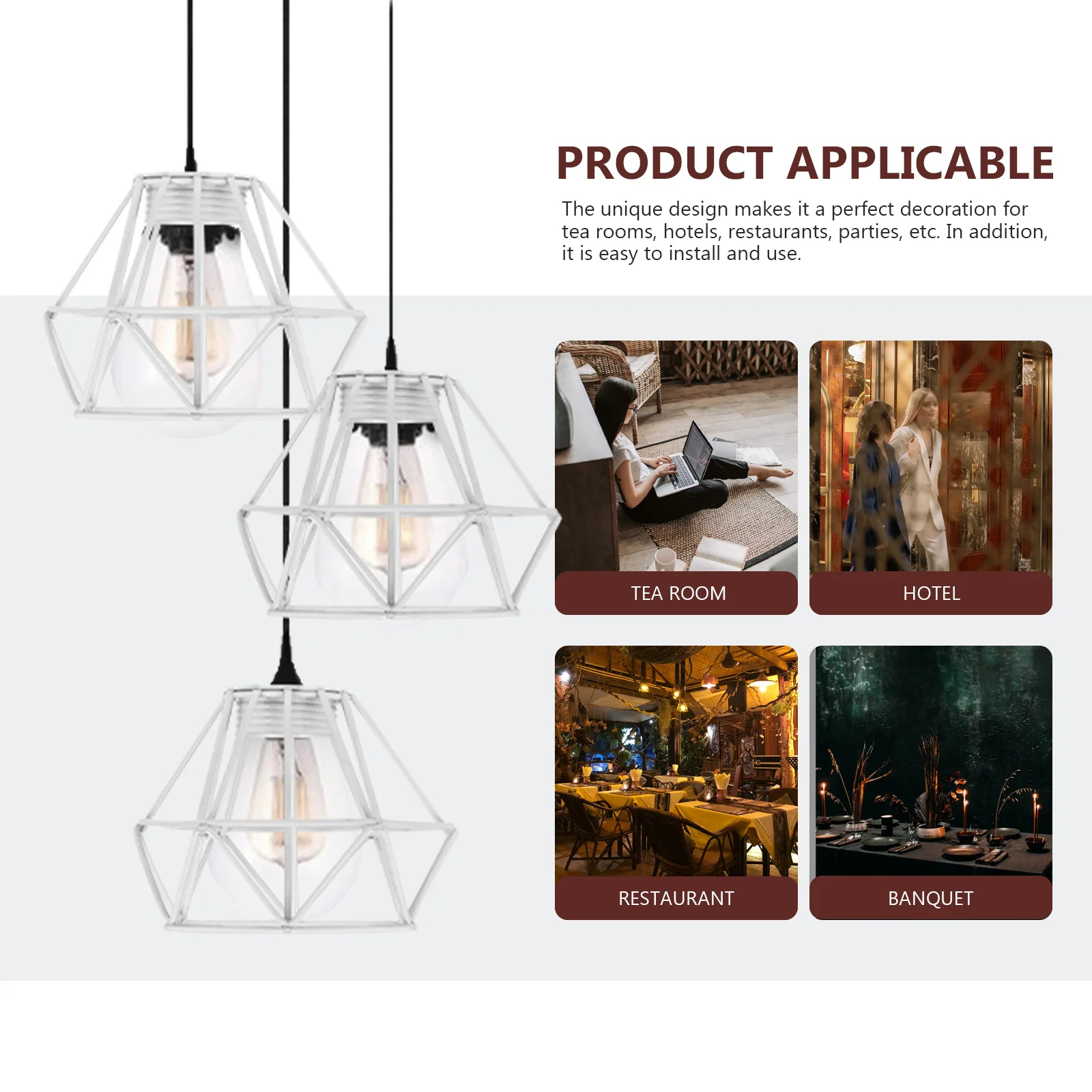 Hollow Diamond Shape Iron Art Lamp Shade Retro Style Light Cover for Ceiling Wall Lamps Warm Atmosphere Light Shade
Hollow Diamond Shape Iron Art Lamp Shade Retro Style Light Cover for Ceiling Wall Lamps Warm Atmosphere Light Shade