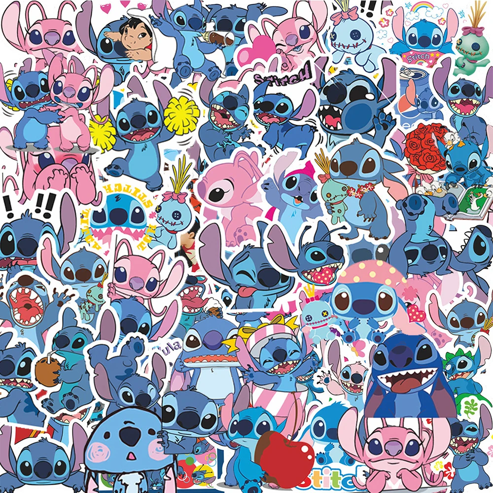 10/30/50/100pcs Disney Funny Anime Stitch Cartoon Stickers Cute Kids Decals Toys DIY Stationery Guitar Laptop Waterproof Sticker 
10/30/50/100pcs Disney Funny Anime Stitch Cartoon Stickers Cute Kids Decals Toys DIY Stationery Guitar Laptop Waterproof Sticker