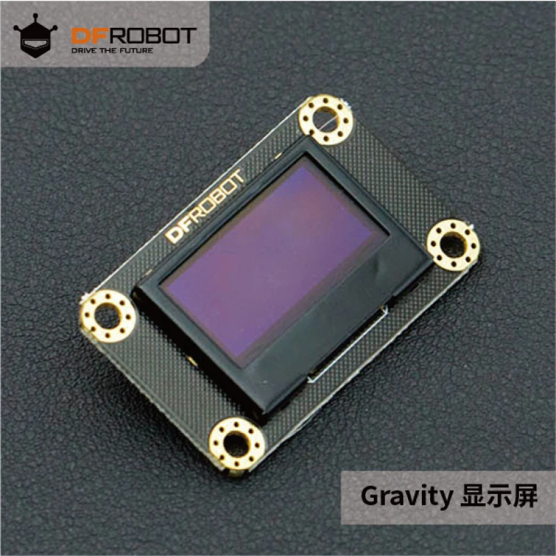 Gravity: I2C OLED-2864 Display Portable Module SSD1306 Compatible with Arduino
Gravity: I2C OLED-2864 Display Portable Module SSD1306 Compatible with Arduino