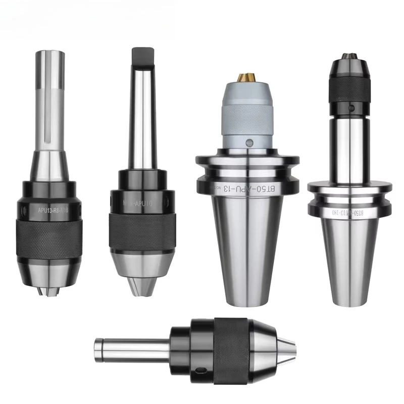High Quality BT30 BT40 BT50 APU08 APU13 APU16 Tool Holder BT APU Integrated Self-tightening Lathe Tools Holder
High Quality BT30 BT40 BT50 APU08 APU13 APU16 Tool Holder BT APU Integrated Self-tightening Lathe Tools Holder