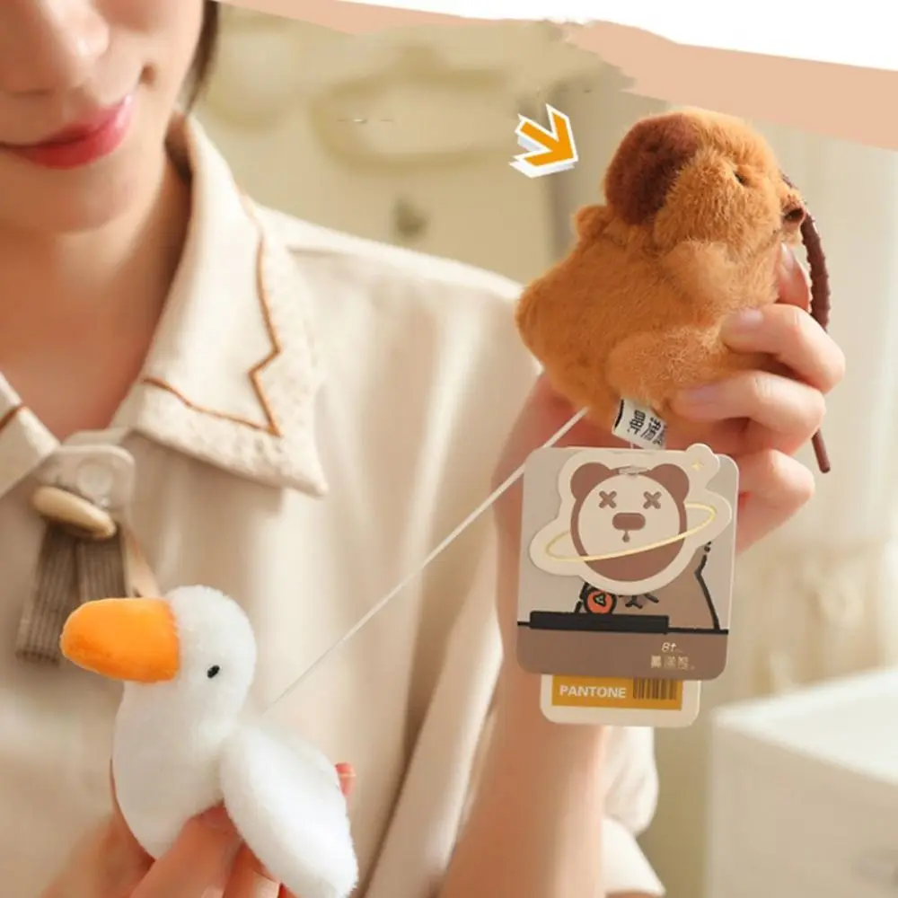 Stay Wire Capybara Plush Pendant Goose Dog Capybara Plush Keychain Crocodile Kawaii Capybara Plush Doll Children
Stay Wire Capybara Plush Pendant Goose Dog Capybara Plush Keychain Crocodile Kawaii Capybara Plush Doll Children