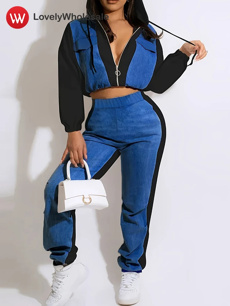 LW Women's Plus Size Matching Sets 2025 Spring Cropped Hooded Tops Lady Casual Sports Patchwork Pants Sets Women 2 Piece Outfits
LW Women's Plus Size Matching Sets 2025 Spring Cropped Hooded Tops Lady Casual Sports Patchwork Pants Sets Women 2 Piece Outfits