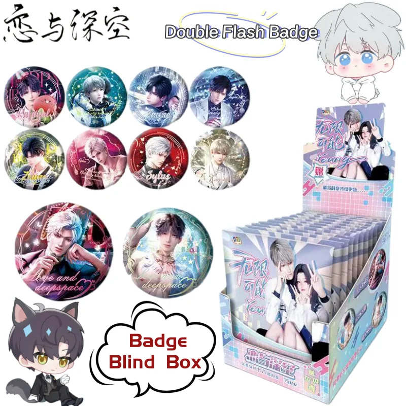 Love and Deepspace Sylus Zayne Caleb Rafayel Xavier Creative Secondary Badge Blind Box Cartoon Game Peripheral Blind Bag Gift
Love and Deepspace Sylus Zayne Caleb Rafayel Xavier Creative Secondary Badge Blind Box Cartoon Game Peripheral Blind Bag Gift